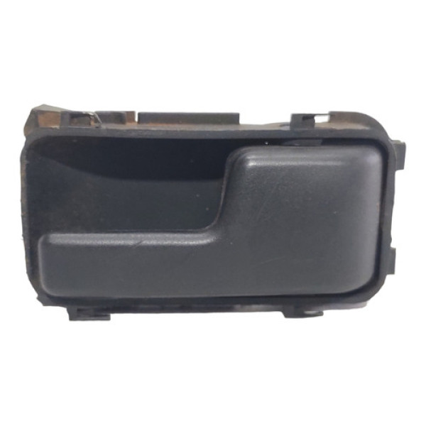 Maçaneta Int Traseira Direita Uno Mille 91 A 03 Preto Traseira