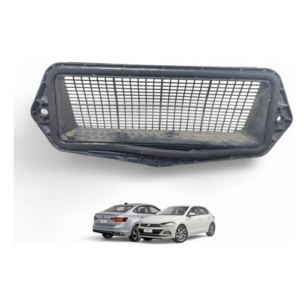 Grade Difusor Ar Saída Duto Painel Polo Virtus 2017 A 2023