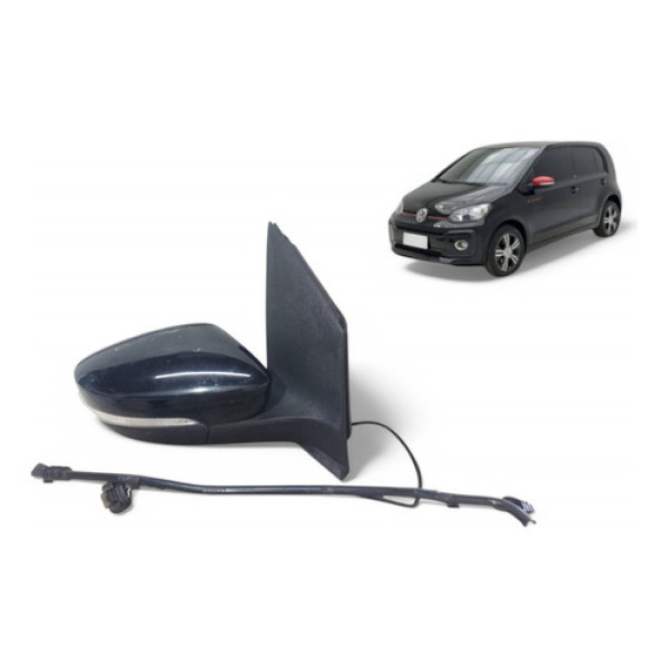 Retrovisor Direito Elétrico C Pisca Vw Up! 2015 A 2018 