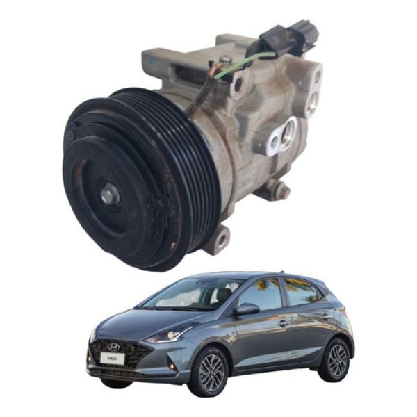 Compressor Ar Condicionado Hb20 1.0 3cc 2020 A 2022