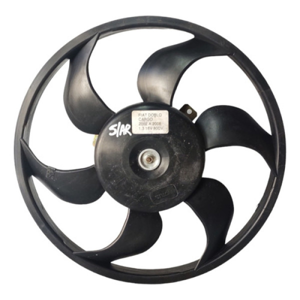 Ventoinha Eletroventilador Doblo 1.3 16v 02/8 Sem Ar Condic 
