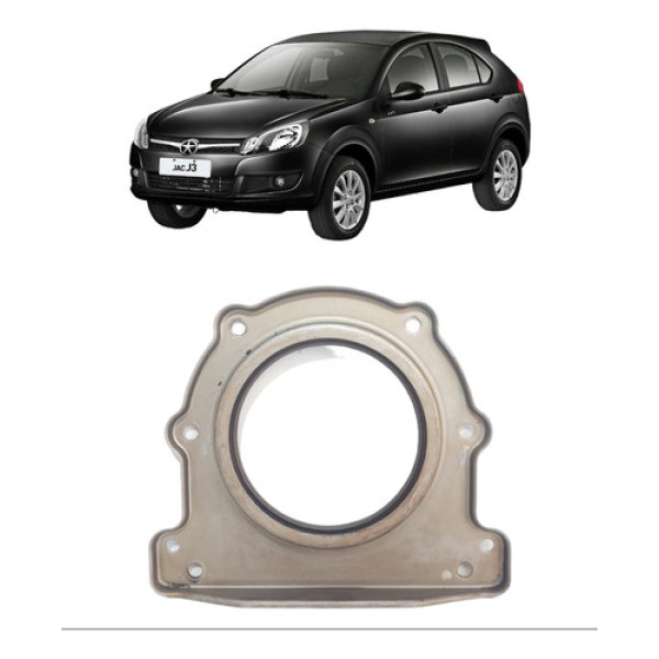Retentor Traseiro Virabrequim Jac J3 1.4 16v 2010 A 2013