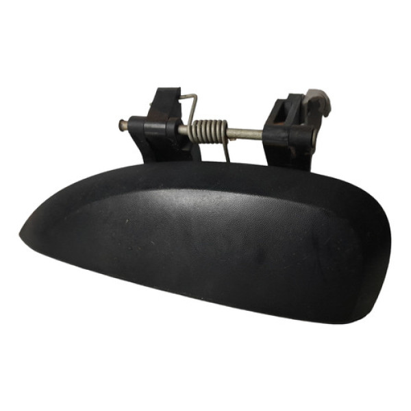 Maçaneta Externa Porta Traseira Esquerda Renault Kwid Origi Preto Traseira