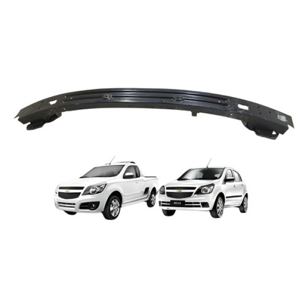 Alma Aço Lamina Parachoque Diant Agile E Montana 2011 A 2019