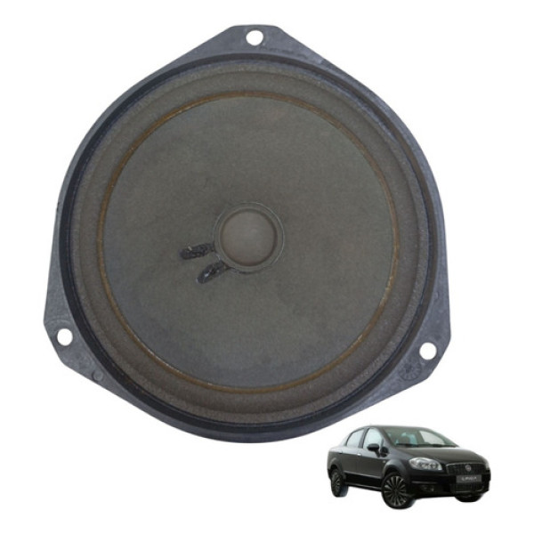 Alto Falante Porta Dianteira Esquerda Linea 2008 A 2015 Preto