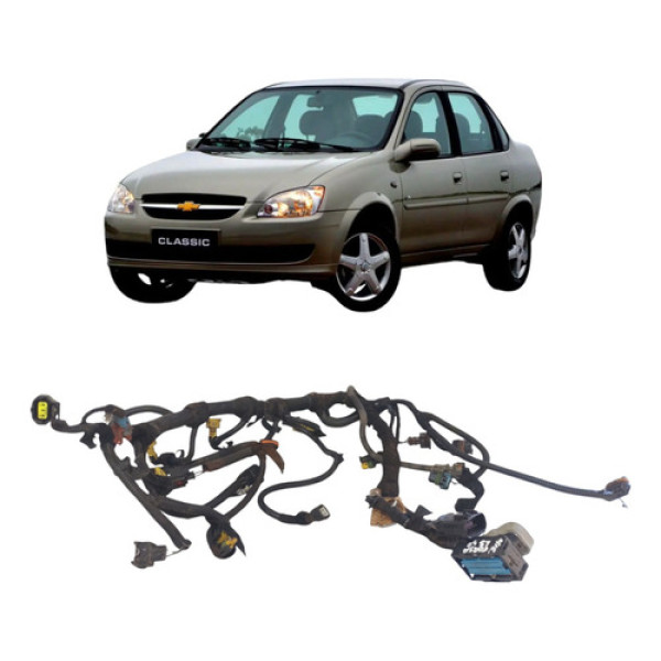 Chicote Motor Injeção Classic 1.0 Ls 2011 A 2016 94736600