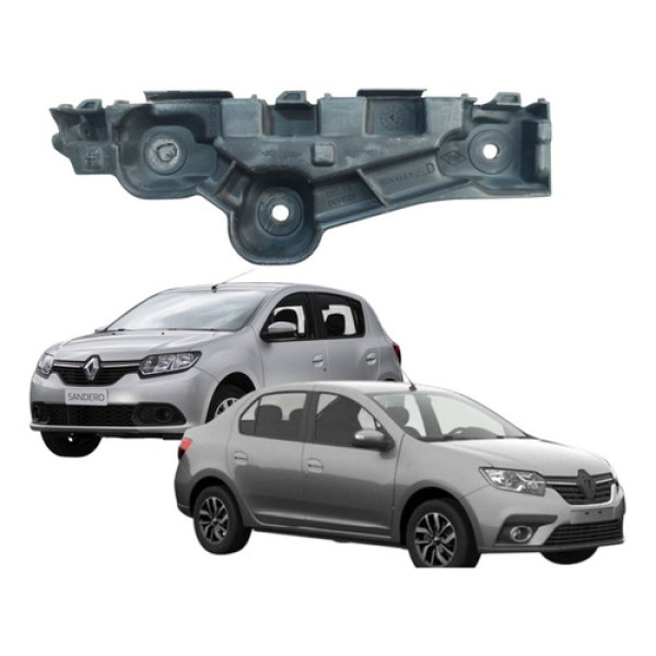 Suporte Parachoque Dianteiro Direito Sandero Logan 2015 A 19