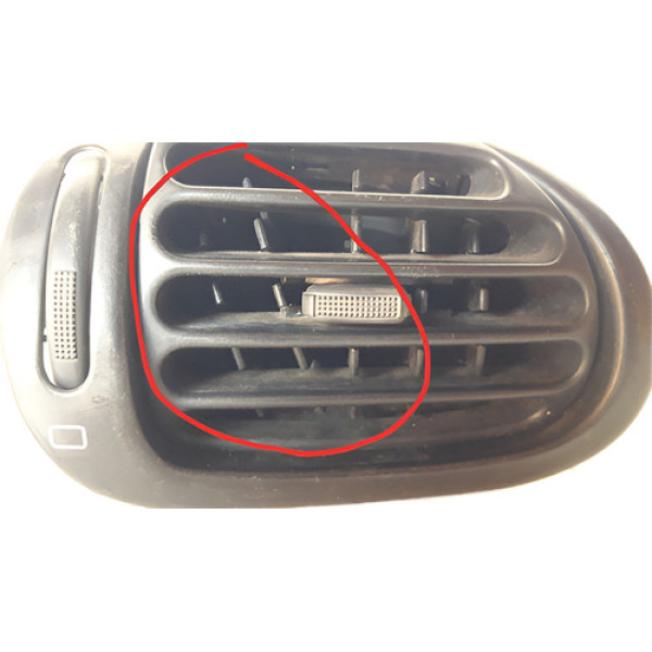 Difusor Ar Painel Peugeot 206 Esquerdo 2005 Original