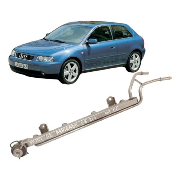 Flauta Bicos Injetores Audi 1.8 20v Aspirado 1999 A 2006