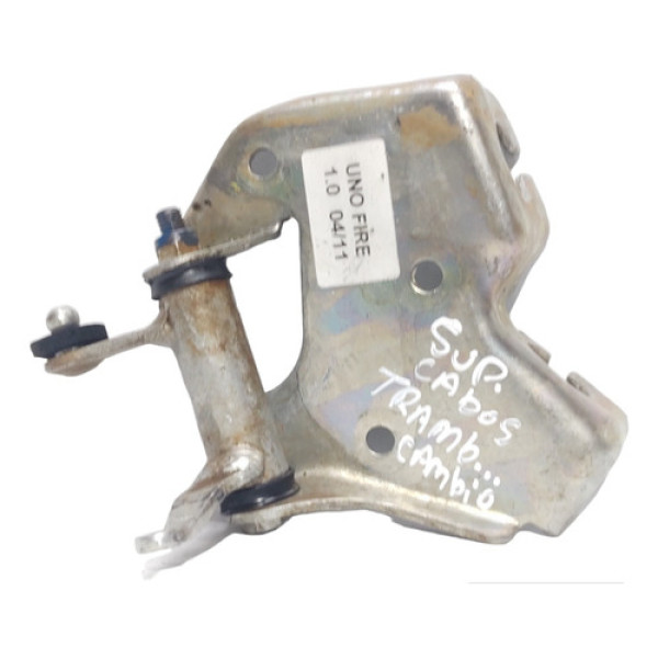 Suporte Cabo Trambulador  Câmbio Uno Mille 1.0 Fire 04 A 11 