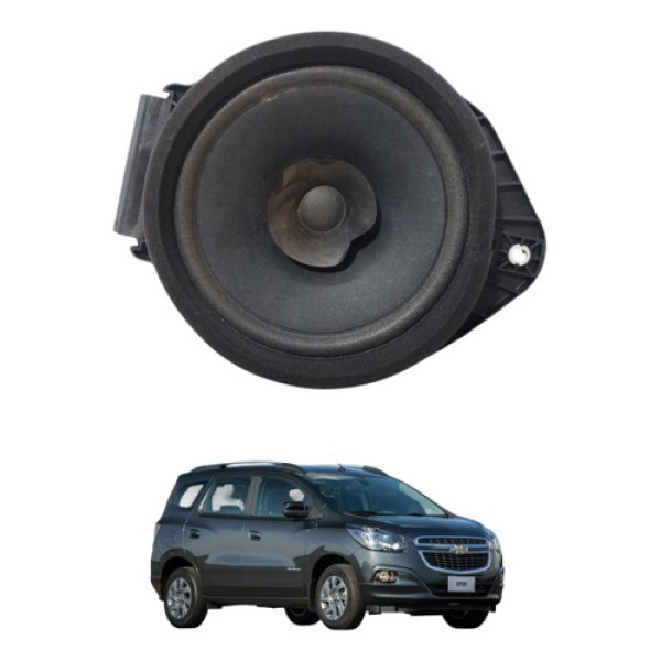 Autofalante Porta Traseira Direita Spin 2013 A 2021 52107900 Preto