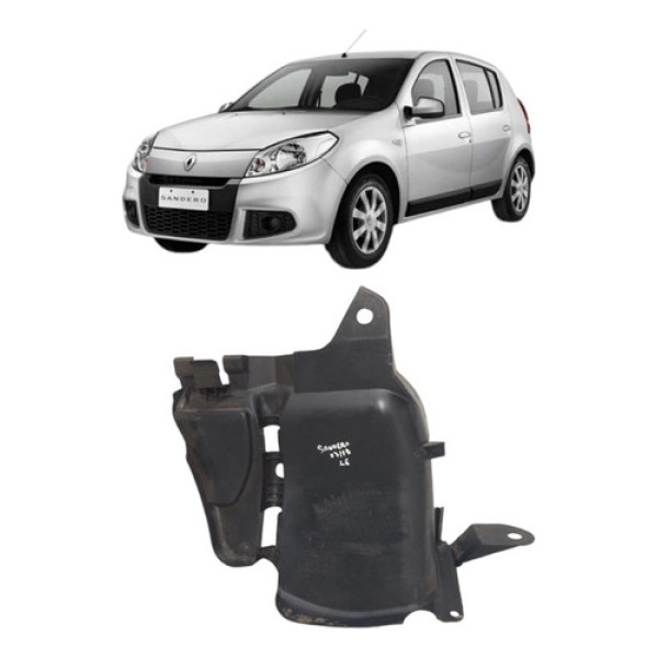 Defletor Esquerdo Motor Sandero 2007 A 2015 688750749r