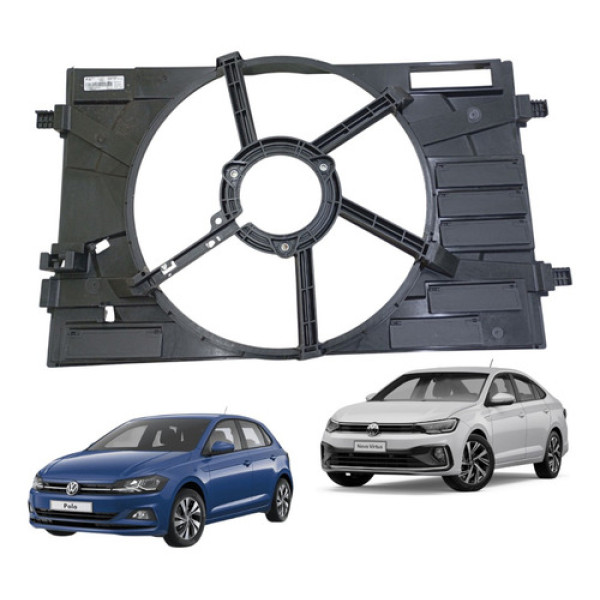 Defletor Ventoinha Polo Virtus Com Quebrado Cod 2gb121207a