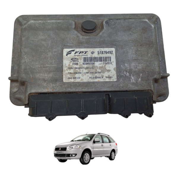 Modulo Injeção Fiat Palio Weekend 1.4 8v Flex 2010 51876492