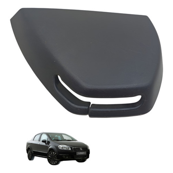 Moldura Banco Traseiro Esquerdo Linea 2008 2009 2010 A 2015 Preto