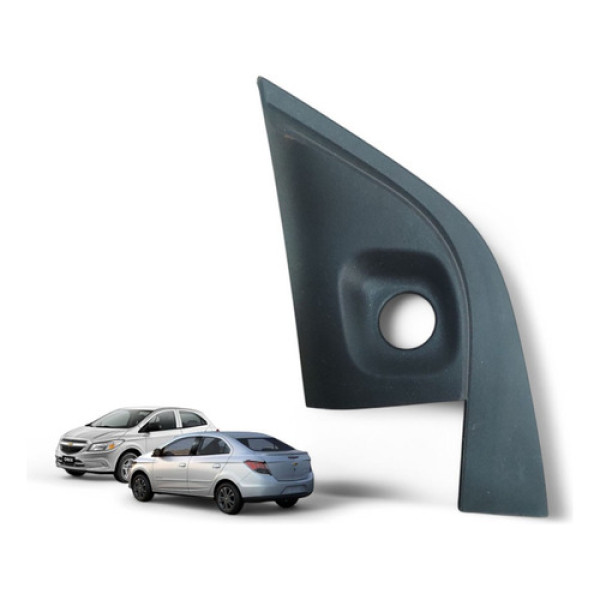 Acabamento Int Retrovisor Esquerdo Onix Prisma 2013 A 2019 Preto