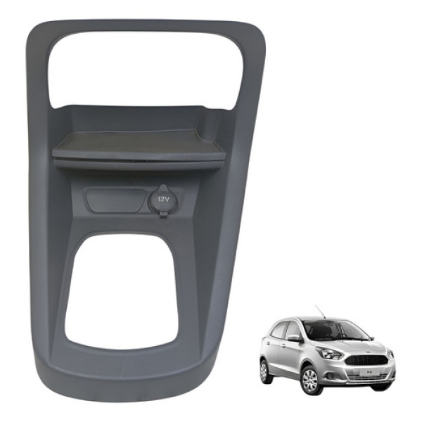 Moldura Console Painel Central Ford Ka 2014 2015 2016 A 2019