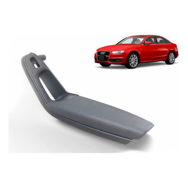 Puxador Interno Porta Traseira Direita Audi A4 2013 A 2016 Preto Traseira