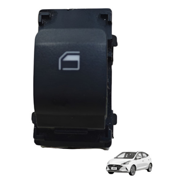 Botão Vidro Hb20 Hatch Traseiro Esquerdo 2020/2022 Original