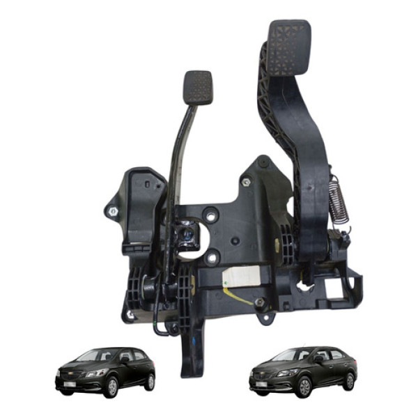 Suporte Pedaleira Onix Prisma C/pedais 2012 2013 2014 A 2019