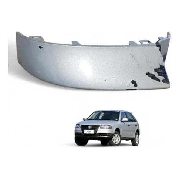Moldura Inferior Lanterna Esquerda Gol 2006 A 2012 5w6945101 Prata