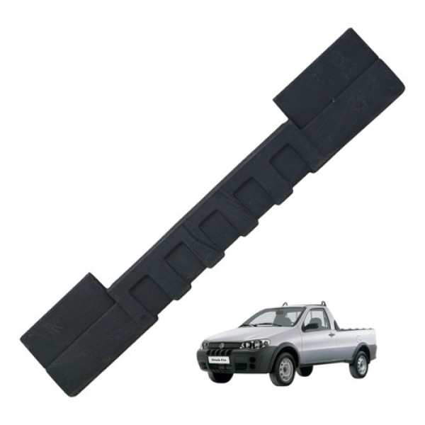 Moldura Tampa Traseira Strada 04/13  Preta