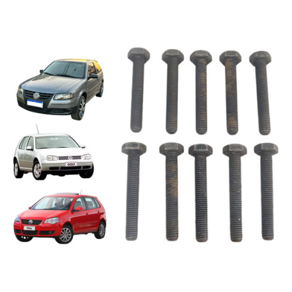 Kit Parafusos Do Mancal Motor Power 1.6 Gol Saveiro 09 A 16