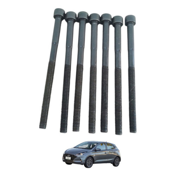 Kit 7 Parafusos Cabeçote Hb20 1.0 3cc 2019 A 2022