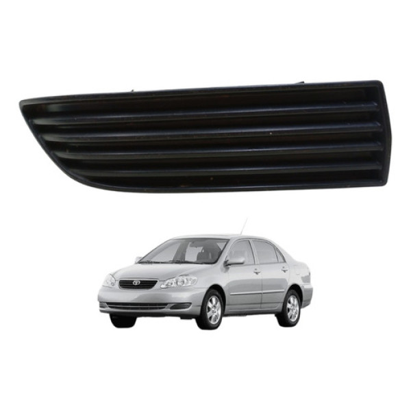 Grade Farol Milha Lado Direito Corolla 2003 2004 2005 A 2008