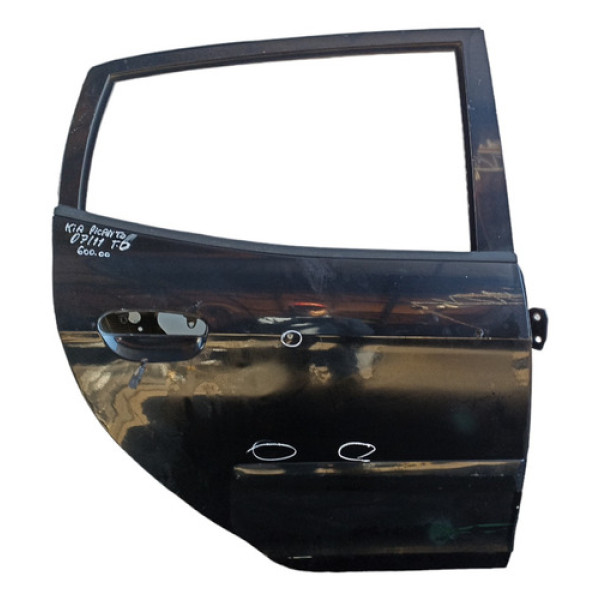 Porta Traseira Direita Kia Picanto 2007 2008 2009 2010 2011 Traseira Direito Preto
