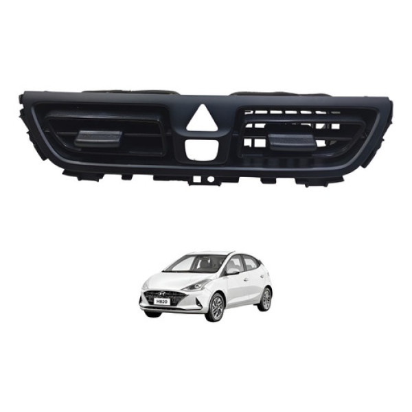 Moldura Difusor Ar Painel Central Hb20 2020/2022 Original