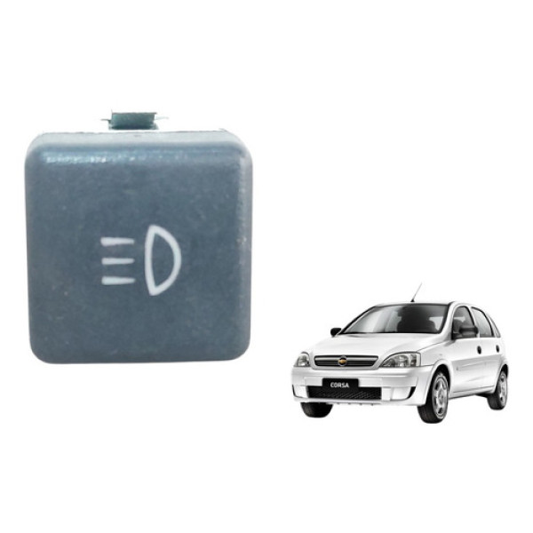 Botão Farol Milha Corsa Maxx Montana 2003/2010 93315271