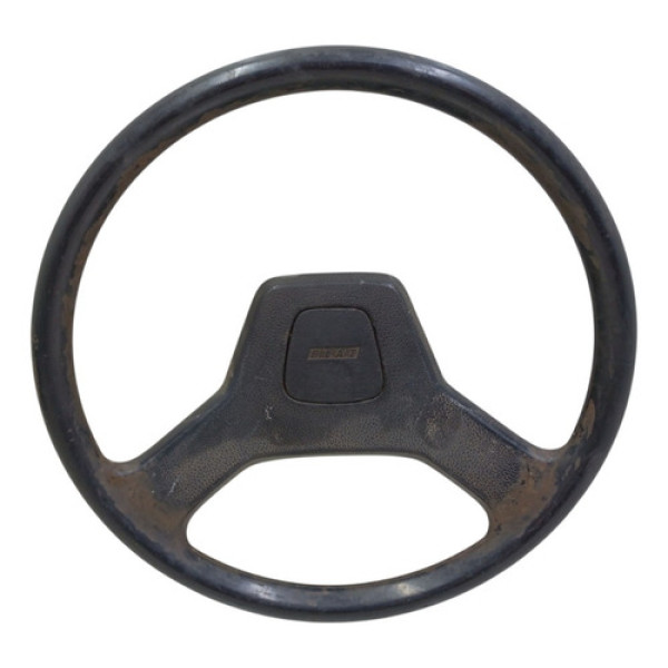 Volante Uno Elba Fiorino 1985 A 1994 Atenção Avaria Estética Preto
