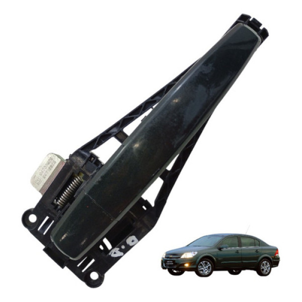 Maçaneta Dian Vectra Direita 2007 2008 2009 2010 2011 Verde Dianteira