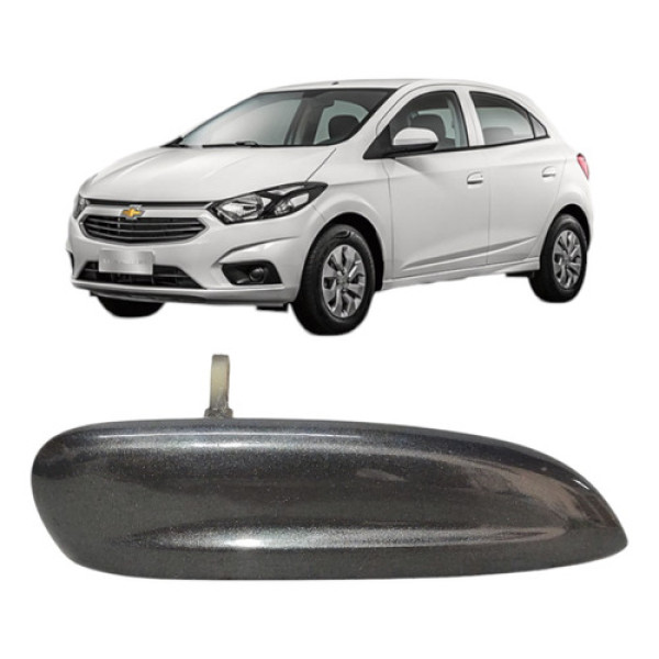 Maçaneta Externa Dianteira Direita Onix 2012 A 2019 52045798 Chumbo Dianteira
