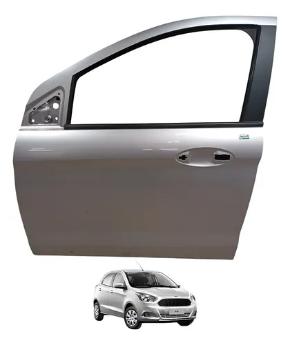 Porta Ford Ka Dianteira Esquerda 2014 2015 2016 2017 A 2021 Dianteira Esquerdo Prata