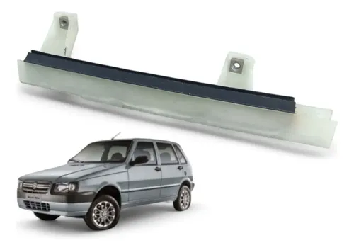 Guia Vidro Porta Traseiro Esquerda Uno 1986 A 2011 50006419 Branco