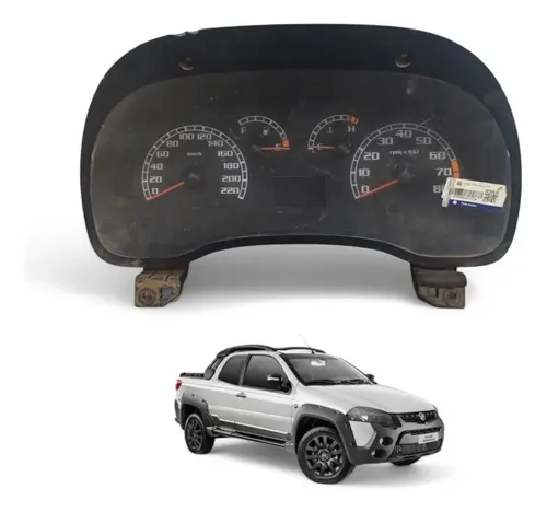 Painel Velocímetro Strada Adventure 2010 A 2015 5550007501 Preto