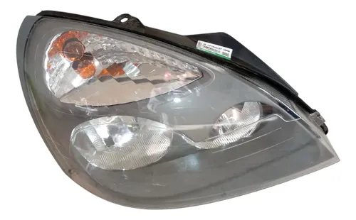 Farol Direito Renault Clio 2006 A 2011 Mascara Cinza Origi